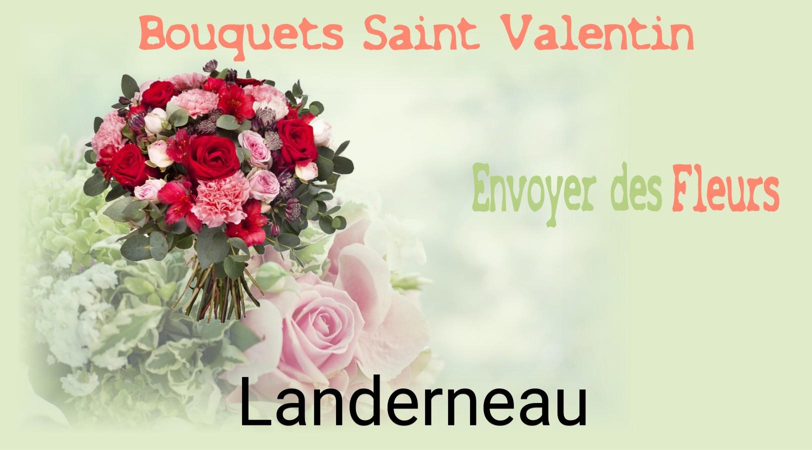 Roses de Saint-Valentin livrées à Landerneau